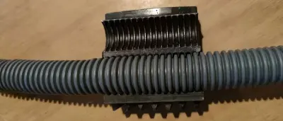 PA pipe corrugation machine