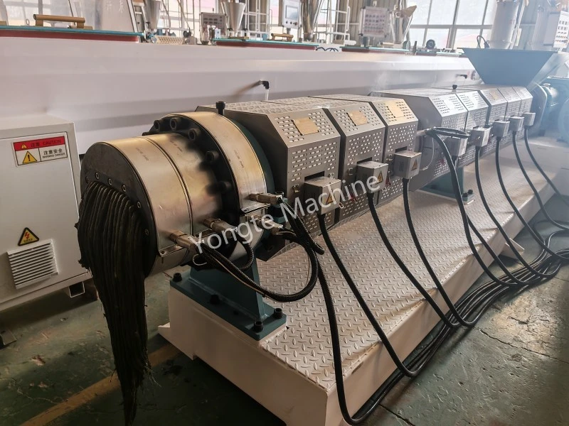 plastic recycling extrusion machine